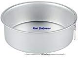 Ravi Bakeware Aluminium Round Cake Mould Cake Pan Cake Tin 10 Inches for Baking 2 kg - 2000 Grams for Oven
