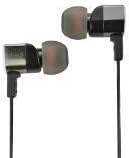 SOWND MHMS272CA01-KA HD 3.5mm D-Shape Microphone Earphones (Black)