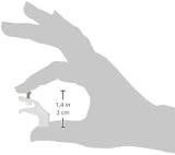 Merriway BH04068 White Curtain Track Brackets 5 Pcs for Decorail Integra Track view 5