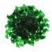 MagiDeal Triangle/Square/Rhombus Clear Glass Mosaic Tiles Tessera for Mosaic Making DIY Hobbies Art Crafts Supplies Various to Choose - green, 10mm x 10mm rhombus