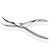 Stainless Steel 8 in. Fishing Pliers Hook Remover - Angled Needle Nose - Line Cutter - Lanyard Hole