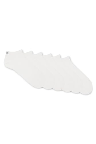 HUGO 6P AS UNI CC W, CALCETINES De las mujeres, White100, 35-38