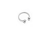 316L Surgical Steel Circular Barbell Horseshoe 18g