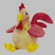 TY Beanie Baby - DOODLE the Rooster (4th Gen hang tag)