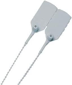 SECURITY FIRE SAFETY SUITCASE TAG TIES TAMPER SEALS X 25 GREY