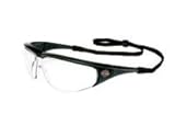Bacou-Dalloz Harley-Davidson 400 Series High-Tech High Style Wrap Around The Face Glasses With Black Frame Silver Mirror Hard Coat Lens
