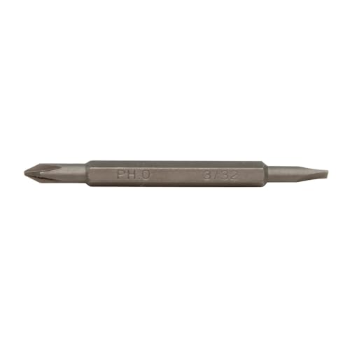 Klein Tools 13391 Bits, 4-in-1 Electronics, PH 0, SLTD 3/32-Inch