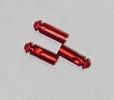 Red Aluminum Flight Protectors - 3 sets (9 total)