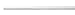 ClosetMaid 2051 SuperSlide Adjustable Hanging Closet Rod, 4' to 6', White