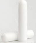 10 Empty White Plastic Empty Lip Balm Containers Dispensers Tubes With Push Up and Dome Cap