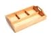 Amazing Child Montessori Attractive 3 Compartment Sorting Tray - SMALL tray with one long section 7 1/8