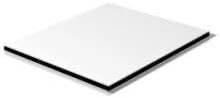 3mm White ACM Sheet A3 420 x 297 Dibond Aluminium Composite Sign Making Sheet, 420mm x 297mm / A3
