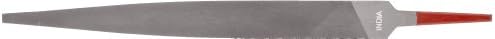 Simonds Warding Hand File, American Pattern, Double Cut, Rectangular, Coarse, 6" Length, 5/8" Width, 1/16" Thickness