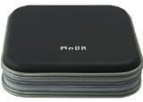 MNDA 40-Disc CD/DVD Wallet Organizer Storage Carry Hard Case Holder Album Box (Black)
