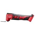 Milwaukee 2626-20 M18 18V Lithium Ion Cordless 18,000 OPM Orbiting Multi Tool with Woodcutting Blades and Sanding Pad with Sheets Included (Battery Not Included, Power Tool Only)