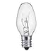 Philips LED 415422 Incandescent 16 Lumen 4 Watt 2700K Soft White C7 Night Light w/Candelabra Base (4 Pack)