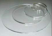 CILucite Clear Acrylic Lucite Plexiglass Round Circle Disc 6" 8" 10" 12" (10" Diameter)