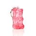 Gummygoods Bite-Sized Gummy Bear Keychain Kids Nightlight, LED Light, Battery Included, (Pink)