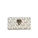 Michael Kors Hamilton Signature Continental Vanilla Wallet