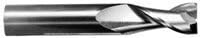 Aluminum Cutting End Mills (Metric Sizes) - 3 Flute (For lighter finishing cuts) Mill Dia.: M, Sk Dia.: 5mm, LOC: 20mm, OAL: 51mm