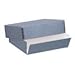Lineco Museum Archival Drop-Front Storage Box, Acid-Free with Metal Edges, 8.5 X 10.5 X 3 inches, Gray (733-0008) Custom LIN-733-0008