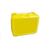 Lunchbox Yellow with White Hadle
