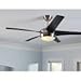 Windward IV 52 in. LED Indoor Brushed Nickel Ceiling Fan with Light Kit and Remote Control