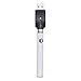 LCLHOME Hemp Oil Charger Pen - White Slim Pen Variable Voltage 510 Kit with Nano capabilities