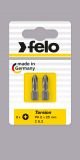 Felo 0715762927 TX25 Torx Torsion Bit on Card with Length 1" (2 Pack)