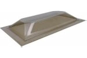 SUNTEK Sun-Tek Mobile Home Skylight 16"x32" 14x30 Double Pane Sapphire Dome. Flashing Flange is 21"x37"