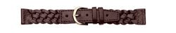 Speidel Mens Braided Leather YB Brown 18mm 376R, Watch Central