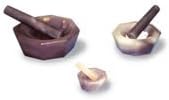 WALTER STERN INC. 400K Agate Mortar and Pestle Set