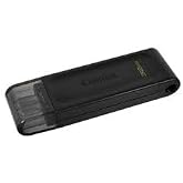 Kingston DataTraveler 70 64GB Portable and Lightweight USB-C flashdrive with USB 3.2 Gen 1 speeds (DT70/64GBCR)