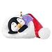 Hallmark 795QXM8562 Miniature Petite Penguins #2 Santa Hat Keepsake Christmas Ornaments