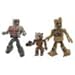 Marvel Minimates Guardians of the Galaxy 2 inch Figures - Drax and Groot with Racoon