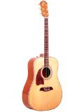 Oscar Schmidt OG2 Left-Handed Dreadnought Acoustic Guitar - Natural
