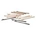 L. Erickson Medium Narrow Bobby Pin Clip & Go 12-Pack - Gold/Chocolate/Rose Gold/Camel