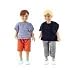 Melody Jane Dollhouse Lundby Two Modern Boys, Friends or Brothers