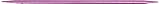 Susan Bates 7-Inch Silvalume Double Point Knitting Needle, 4.5mm, Rose, 4 Per Package