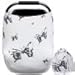 Nursing Covers for Baby Boys and Girls Butterfly Printing with Pouch Versatile Stretchy Babies Car Seat Covers Protector Infant Stroller Canopy for Travel Breastfeeding Covers Shopping Cart Cover