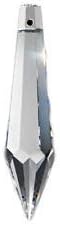 CrystalPlace Set of 4 Crystal Icicle U-drop 1.5'' Prisms Made with Magnificent Crystal