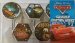 Disney Cars Pit Crew Resin Shower Curtain Hooks