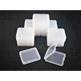 25-PACK CF Memory Card Plastic Storage Jewel Case (memory card not included) (2 1/16" x 1 11/16" x 5/16")