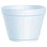 16 Oz. Food Container, Squat -- 500 Per Case.