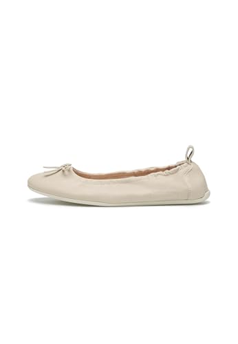 Candice Cooper Ballerine in Pelle, Bianco Ghiaccio- 39