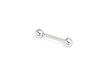 316L Surgical Steel Straight Barbell 18g