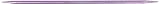 Susan Bates 7-Inch Silvalume Double Point Knitting Needle, 4mm, Lavender, 4 Per Package