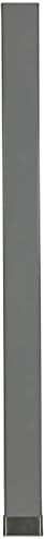 Sanymetal 14SY08XSG Pilaster with Shoe, 8", Sany Grey