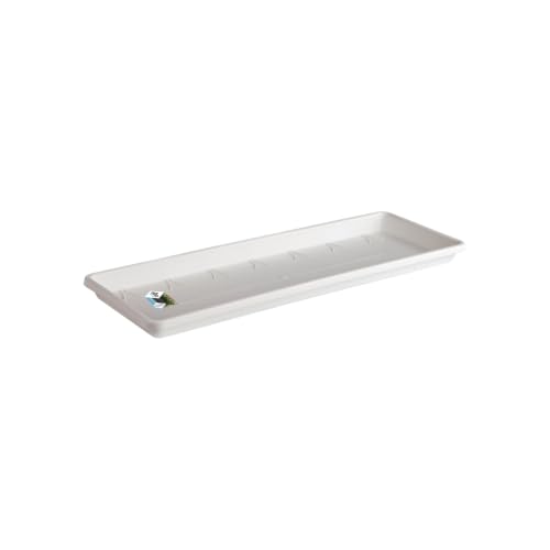 elho Barcelona Trough Saucer 50cm - White
