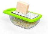Adheesh Homes Cheese Grater for Hard Cheese with Cheese Storage Container
